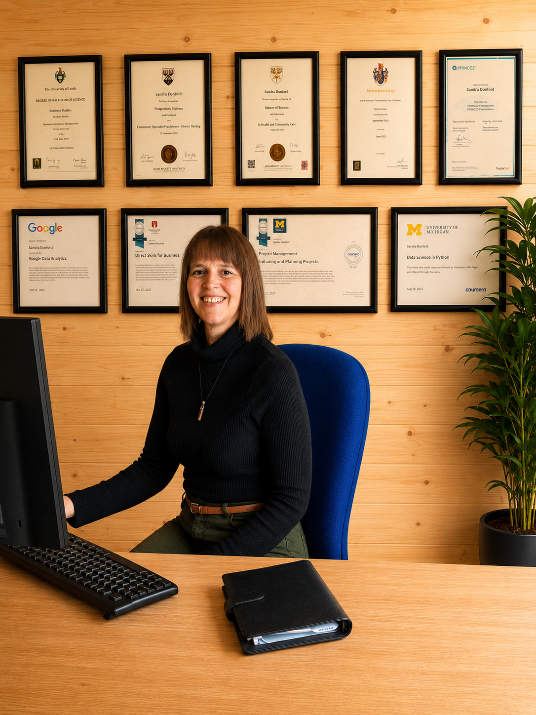 Sandra Dunford, Founder of Binary Findings